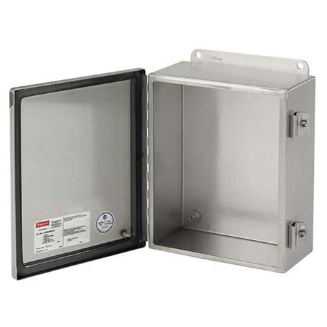 stainless steel hinged junction box|stainless steel outlet box.